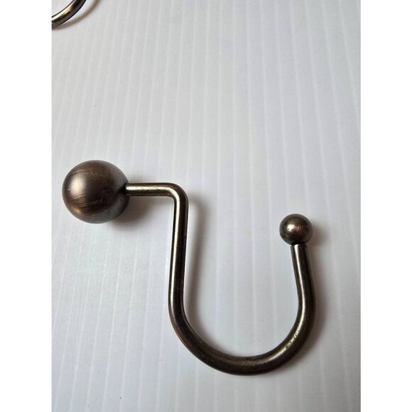 Shower curtain hooks Set of 12 - Picture 4 of 4